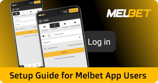 Accessing your Melbet account is streamlined across all platforms