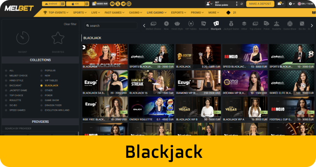 Melbet Live dealer blackjack is a dynamic and engaging game.