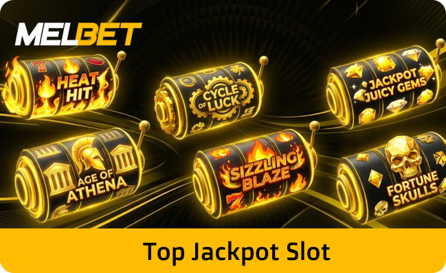 These Melbet jackpot slots offer steady prize opportunities