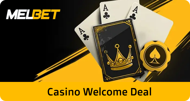 Melbet casino welcome deal